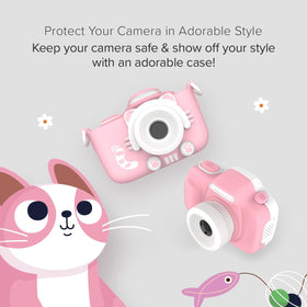 myFirst Camera 3 selfie lens enables quick self-portraits with friends.