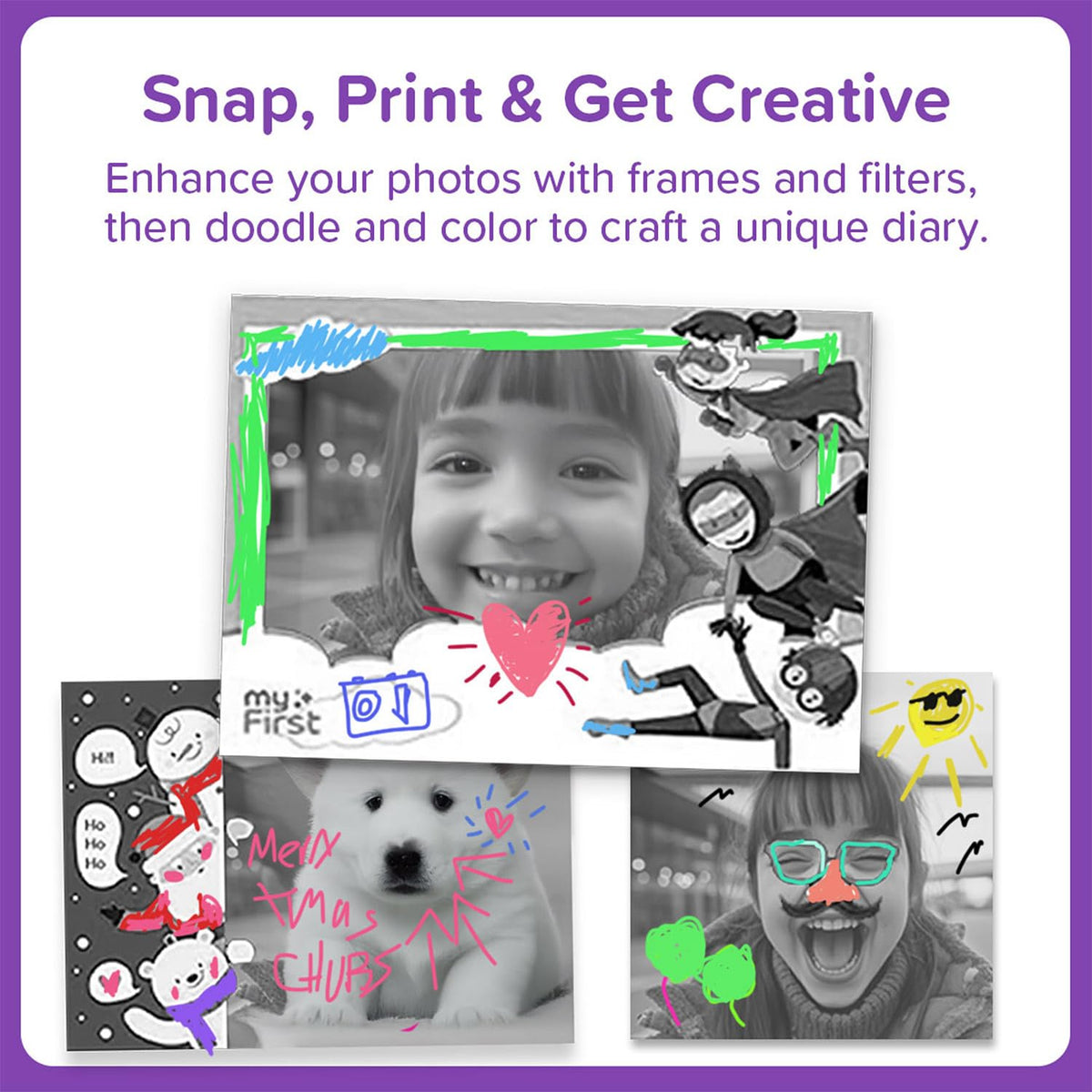 myFirst Insta 20 thermal printing in 9 seconds without ink.