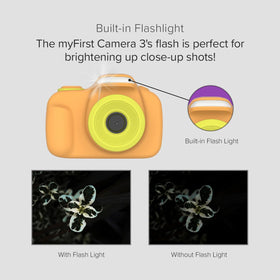 myFirst Kids Camera 3 shockproof case protects during active play