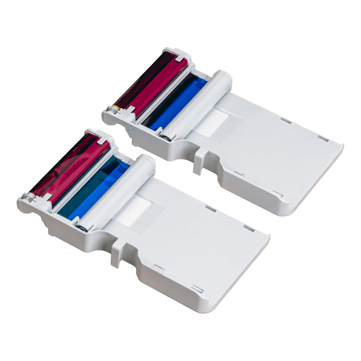 myFirst refill film Insta Lux load button close-up demonstrates fast, easy loading.