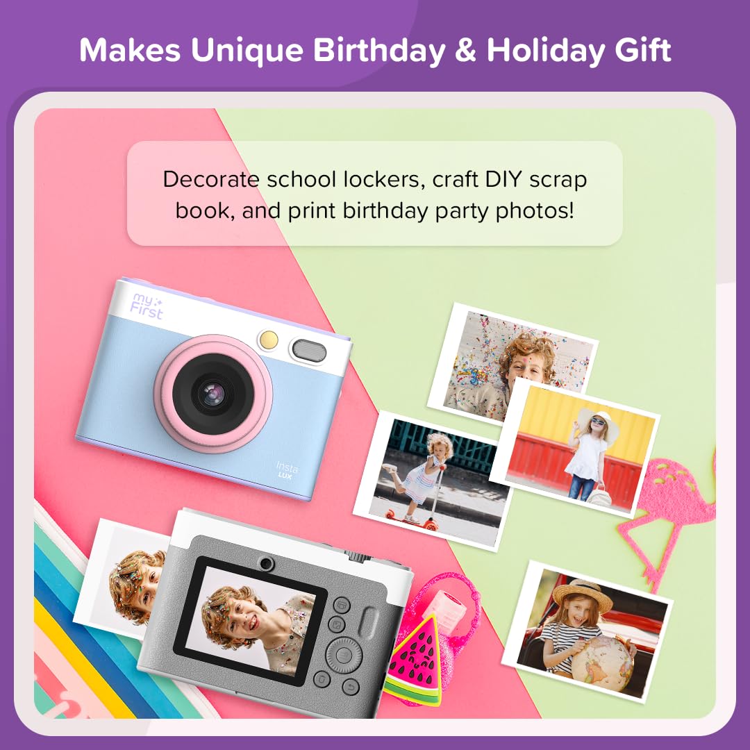 myFirst Insta Lux unboxing demonstrates quick-use packaging and setup.