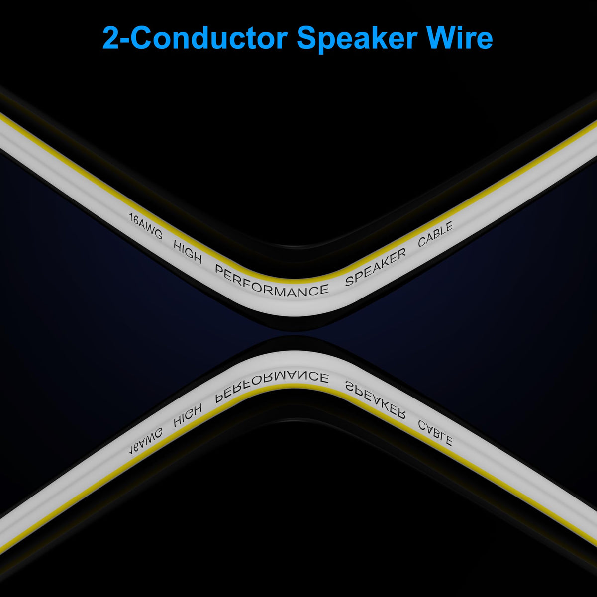 Mygatti cable compatible with banana plugs and spade tips for versatile audio connections