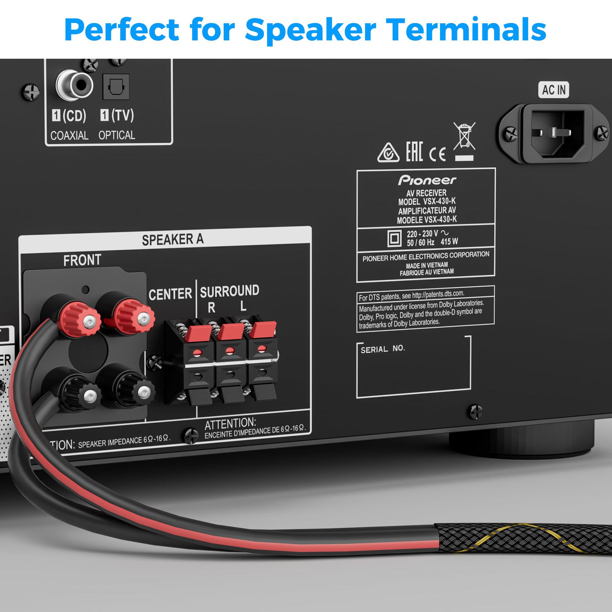 Mygatti car audio wire supports stable power delivery for cars.