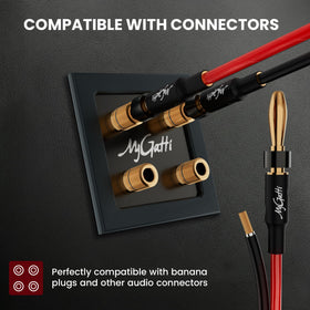 Mygatti cable bent around dashboard demonstrating superior flexibility