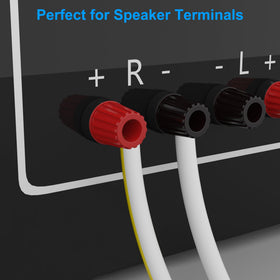 Mygatti wire used in home theater and car audio setups for clean connections.