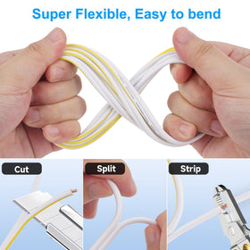 Mygatti 2-conductor design supports versatile connections to audio gear.