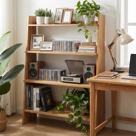 MyGift interlocking design allows space-saving vertical stacking.