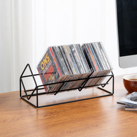 Three-compartment MyGift display holds up to 30 jewel cases neatly.