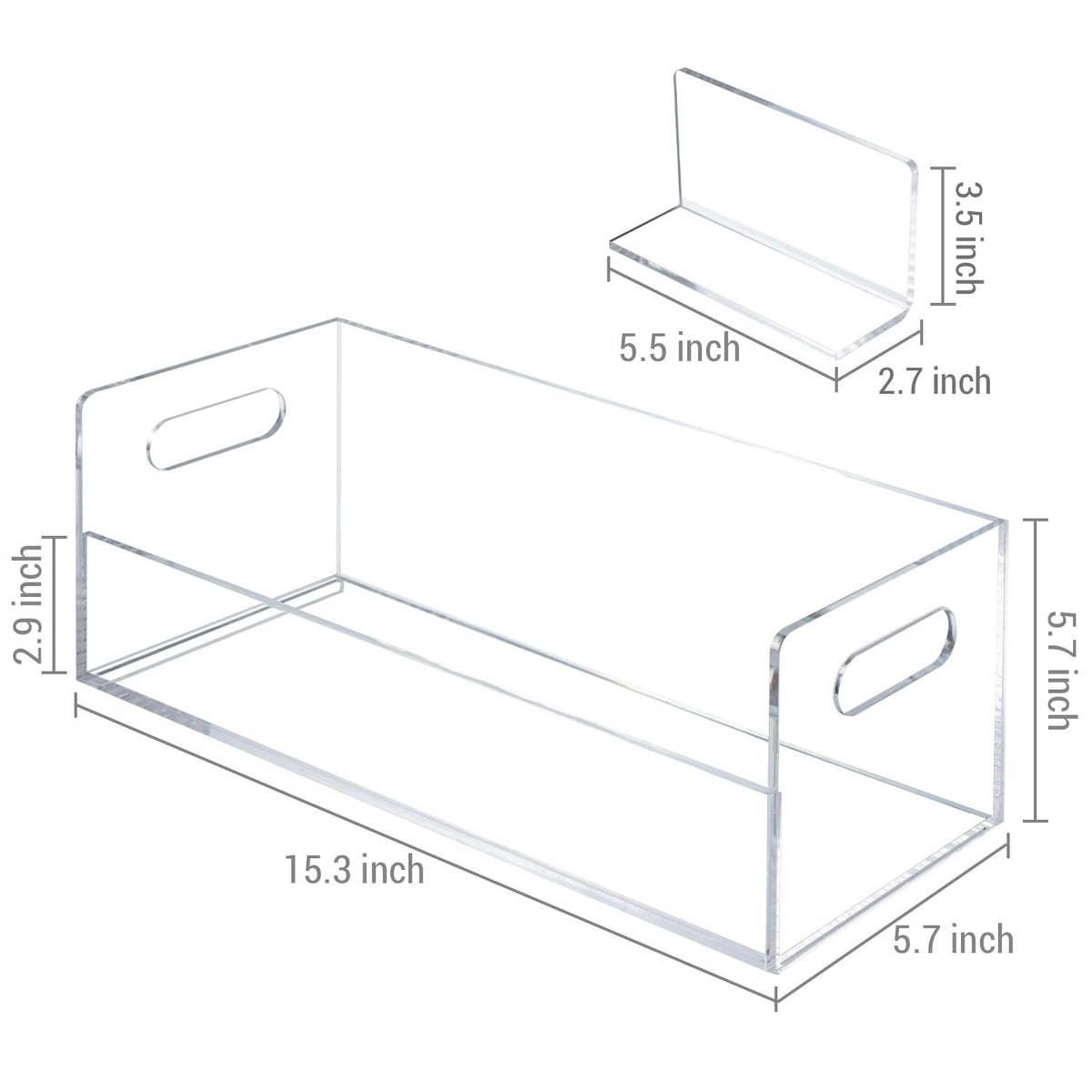 MyGift removable insert in place to keep small CD stacks upright benefit