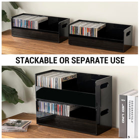MyGift stacked pair on shelf saving space and increasing capacity benefit