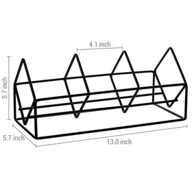 MyGift compact storage stand with steel wire frame for sturdy organization.