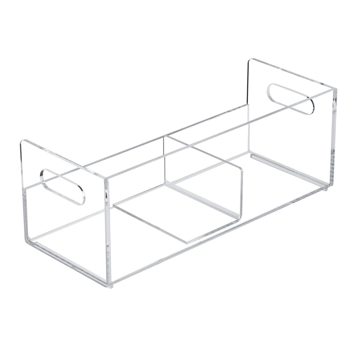 MyGift display-ready storage crate keeps CD cases within reach.