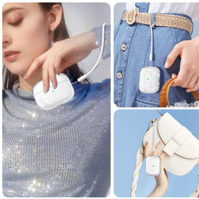 MHYALUDO AirPods Pro case precise-cutouts provide easy access to buttons and charging.
