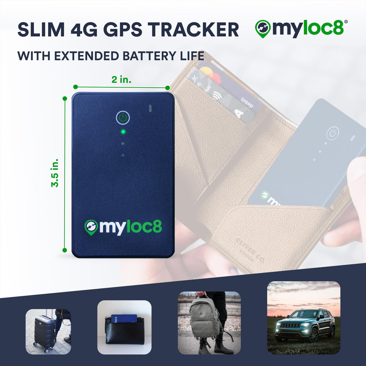 MYLOC8 live tracking map displayed for worldwide monitoring