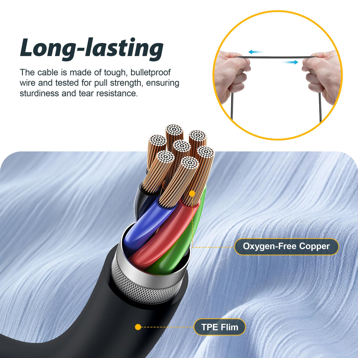 MIPEACE MI04N cables easy connect and insert for fast setup