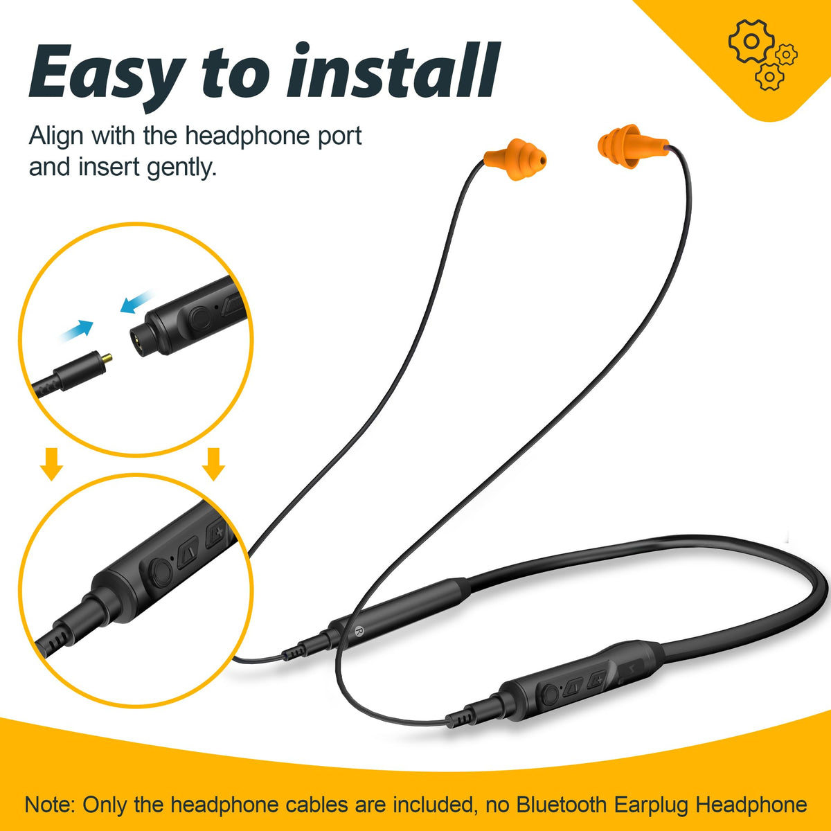 MIPEACE MI04N replacement cables being wiped for simple maintenance