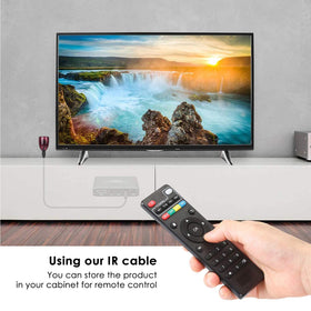 MYPIN 4K media player vertical and horizontal display versatility