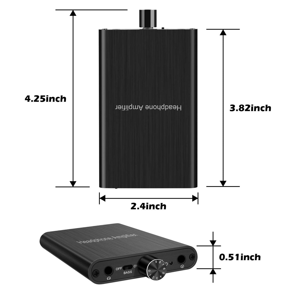 MYPIN with Type-C cable connected for charging the 3000mAh battery on the go