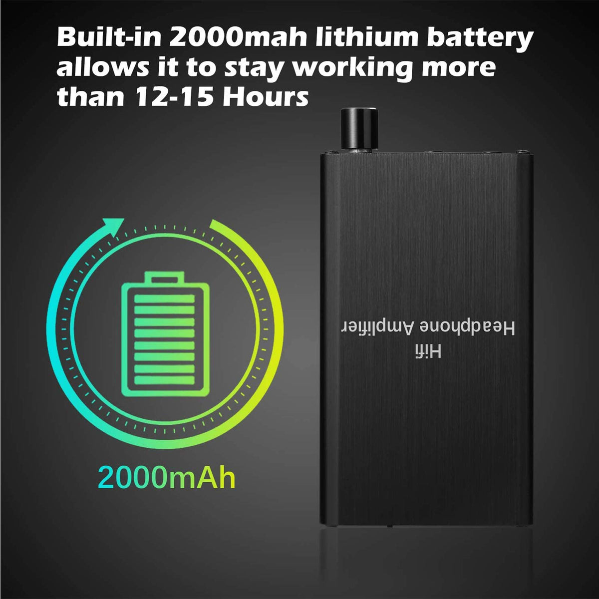 MYPIN Headphone Amplifier high SNR and low THD improve audio purity.