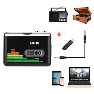 MYPIN held in hand to show compact size and portability for travel recording