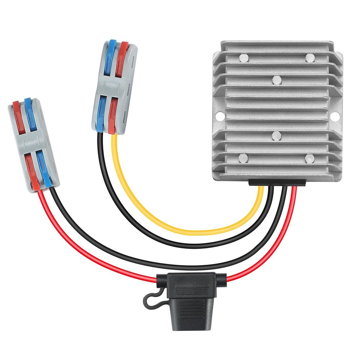MZHOU buck converter input wires for quick connections and secure setup