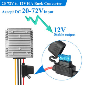 IP67 waterproof MZHOU buck converter protecting electronics in wet environments