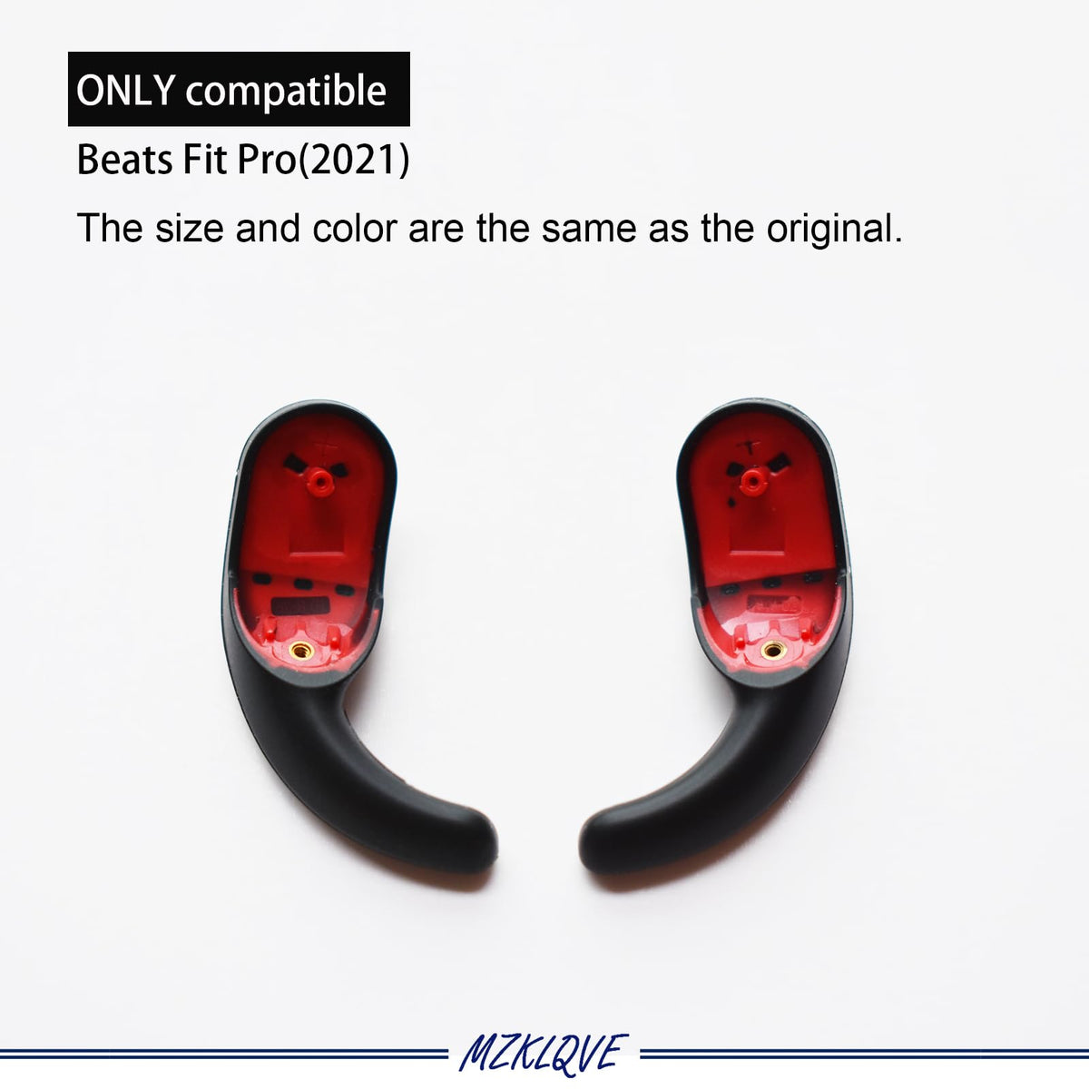 Mzklqve Ear Hooks with screwdriver included for easy at-home repairs.