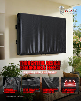 MZS side pocket holding a remote for quick access outdoors