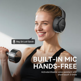 MZYDM headphones on desk with Type-C cable ready to charge