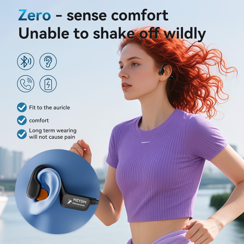 MZYDM IPX6 sweatproof design protects during intense training sessions