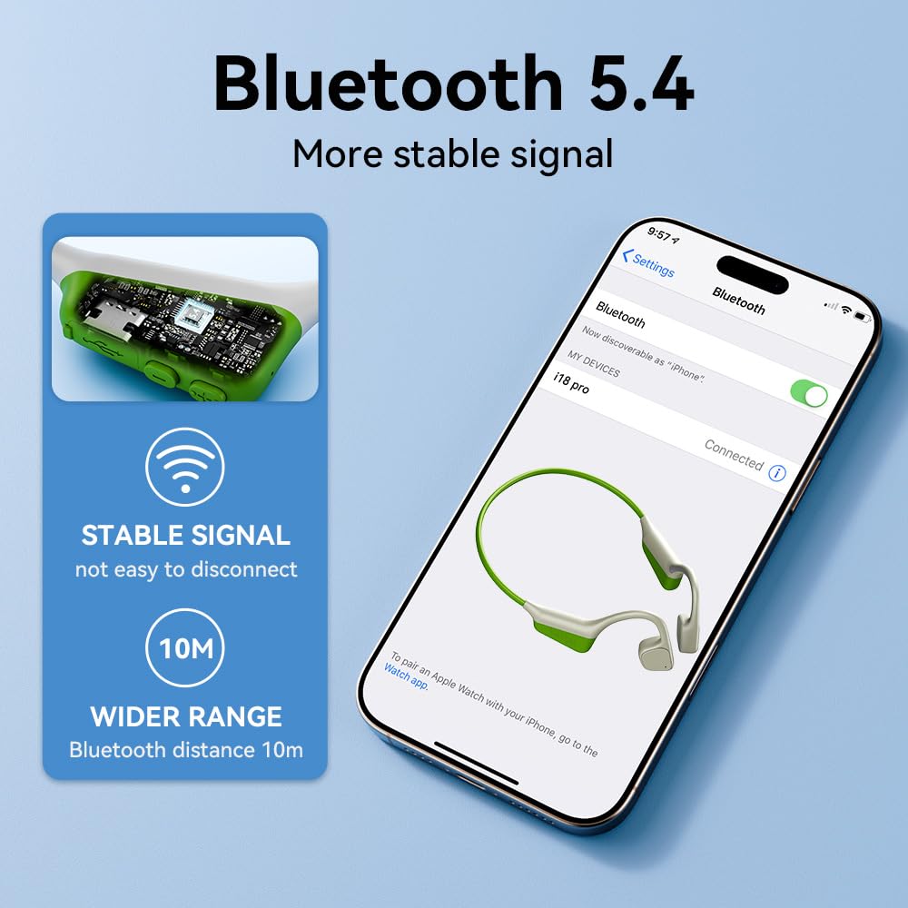 MZYMI 15h playtime with Type-C fast charging supports longer outdoor activity.