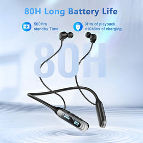 MZYQCY magnetic earbuds snapped together for tidy storage and quick access