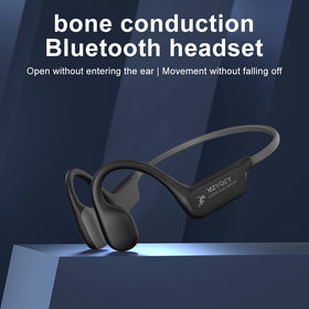 MZYQCY side profile on cheekbone displaying open-ear placement and safety benefit