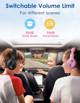 Nabevi BH100 worn by child for comfortable listening sessions