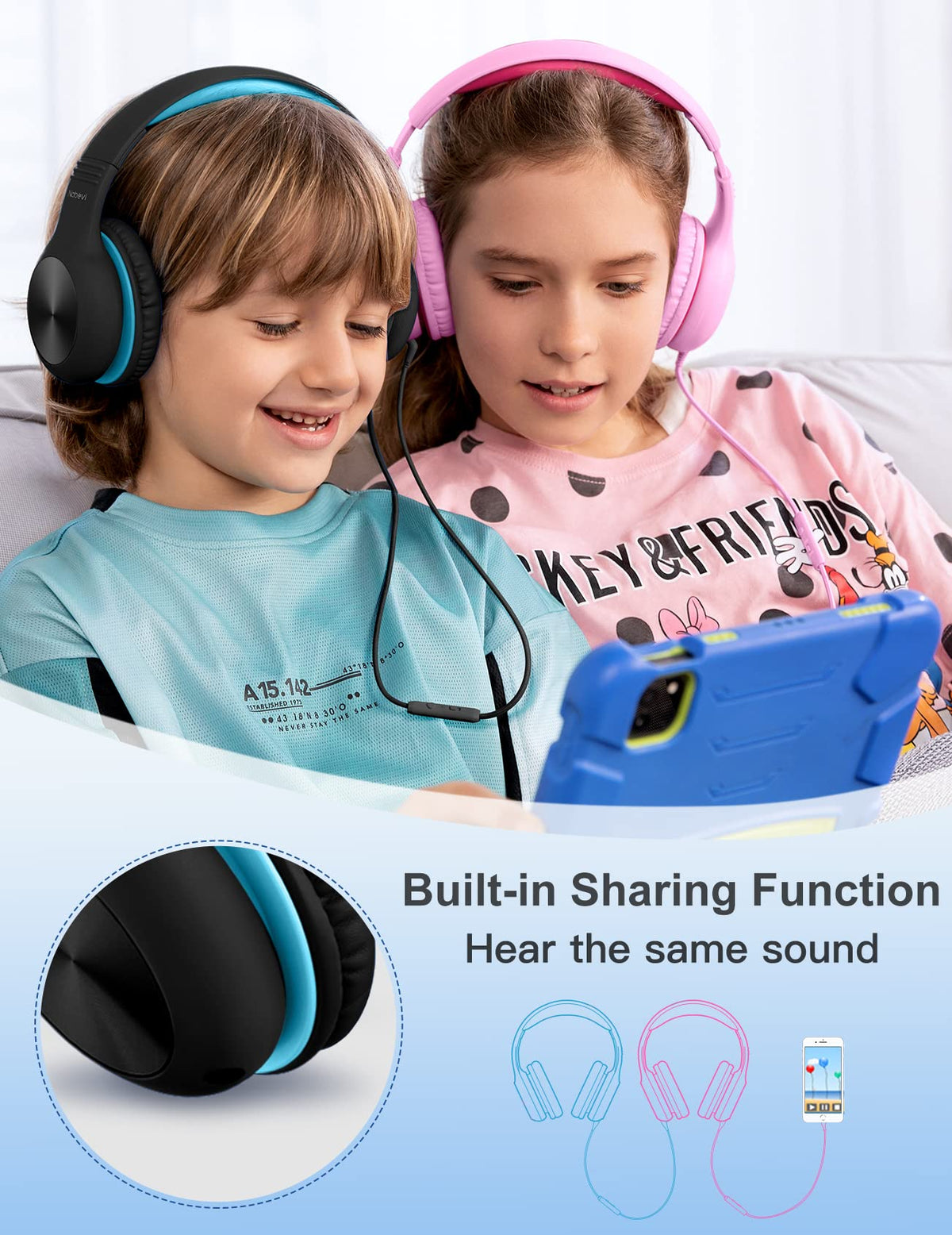 Nabevi BH100 soft over-ear cushions and lightweight design