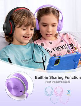 Nabevi sharing function allows two kids to listen together.
