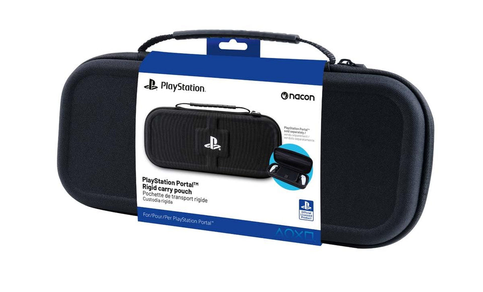NACON Portal rigid case front view showcasing rugged protection for the PlayStation Portal