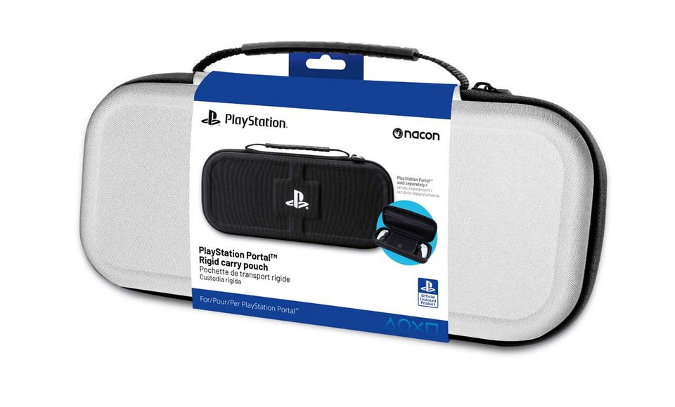 NACON PlayStation Portal case front view showing protective shell for on-the-go gaming