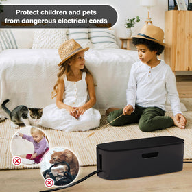 Naeety durable ABS material resists impact and flames for safe home use