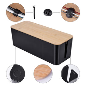 Naeety under-desk setup showing clutter-free workspace and improved safety