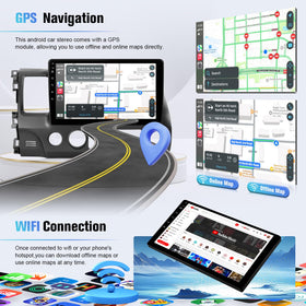 Naifay head unit installed in Civic dashboard, brand enables integrated look and controls