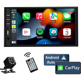 Naifay front panel 7-inch touchscreen showing clear icons and easy controls, enhances usability
