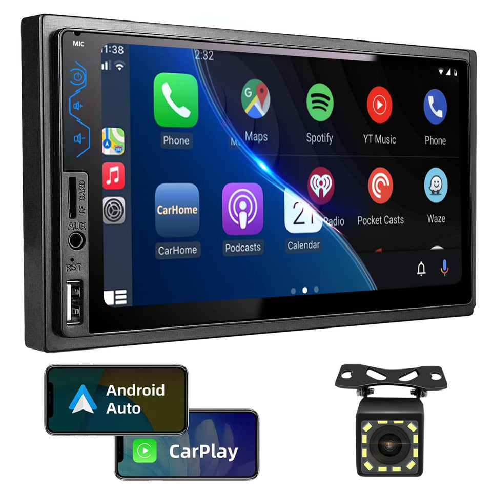 Naifay front panel 7-inch display showing clear icons and easy control