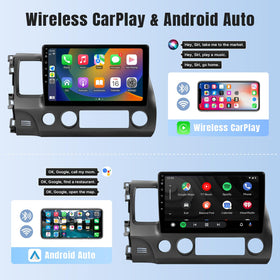 Naifay WiFi GPS navigation with offline and online map options for Civic.