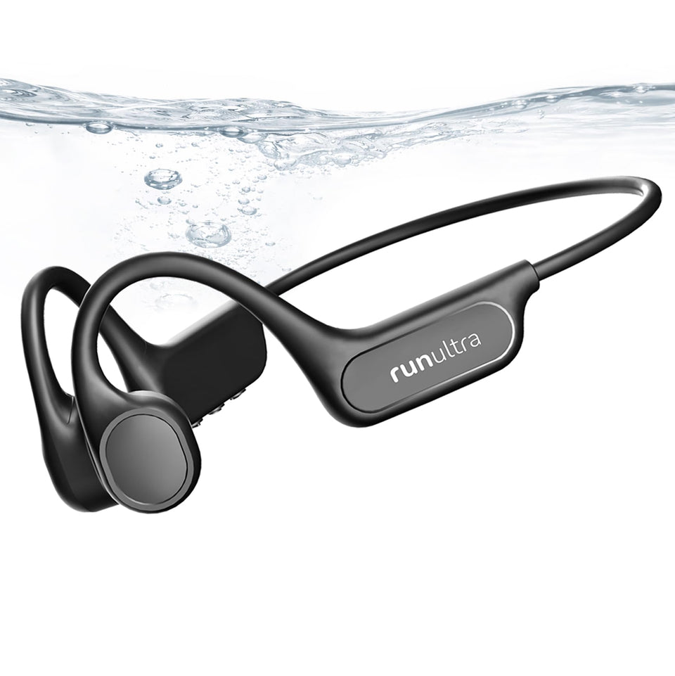 Nanajorwa front view showing headphones and packaging, highlights water-ready design