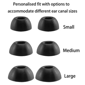 NANLANFAN ear tips stay in place during workouts and daily use.