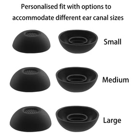NANLANFAN noise-blocking ear tips enhance focus with comfortable isolation.