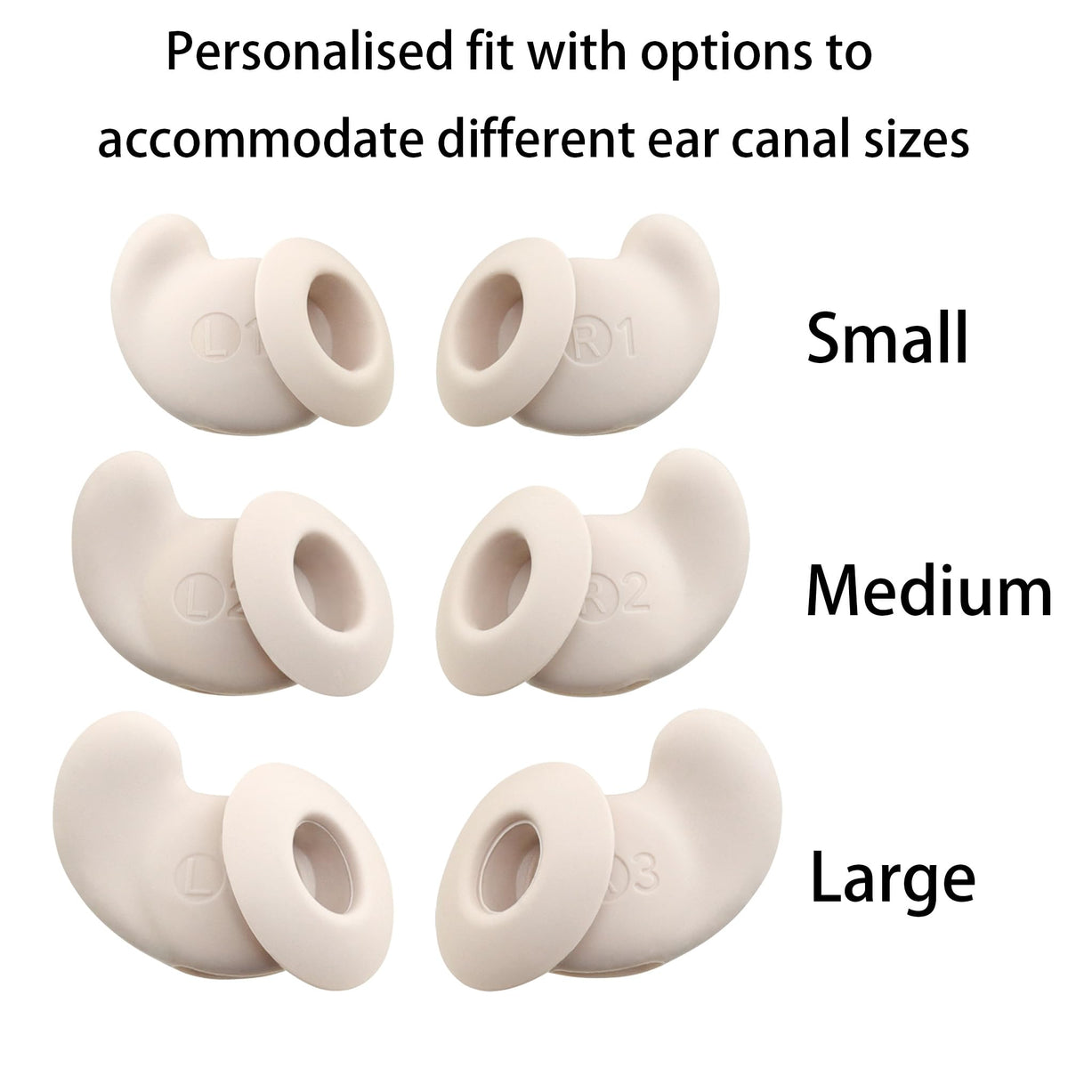 NANLANFAN soft silicone ear wings enhance comfort and fit for daily use.