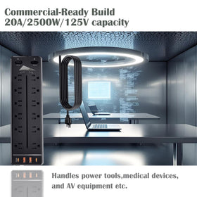 NANOLAKE USB-A QC3.0 ports provide fast charging up to 18W per port.