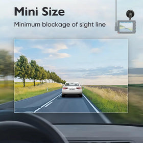 Secure hold on rough roads thanks to strong magnet and adhesive.